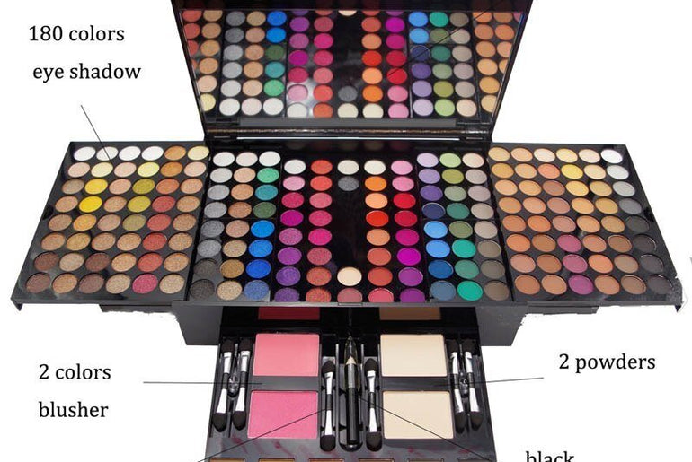 180 Colors Eyes Shadow Blush Set - Urban Mart