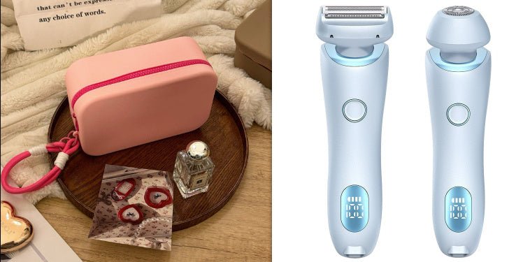 2 In 1 Hair Removal Epilator USB Rechargeable Trimmer - Urban Mart