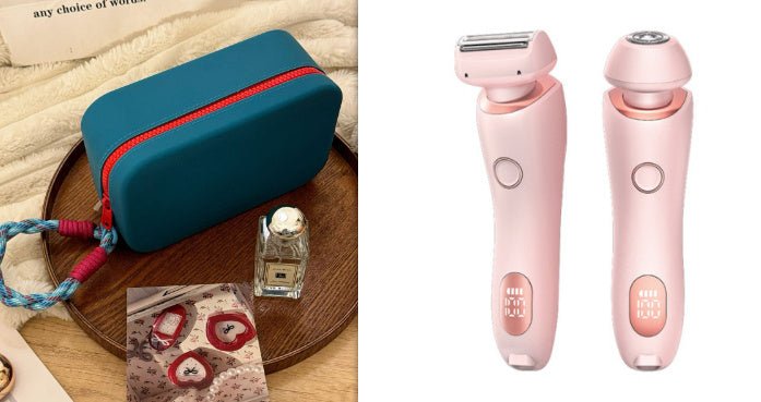 2 In 1 Hair Removal Epilator USB Rechargeable Trimmer - Urban Mart