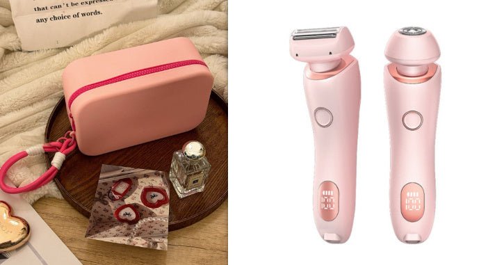 2 In 1 Hair Removal Epilator USB Rechargeable Trimmer - Urban Mart