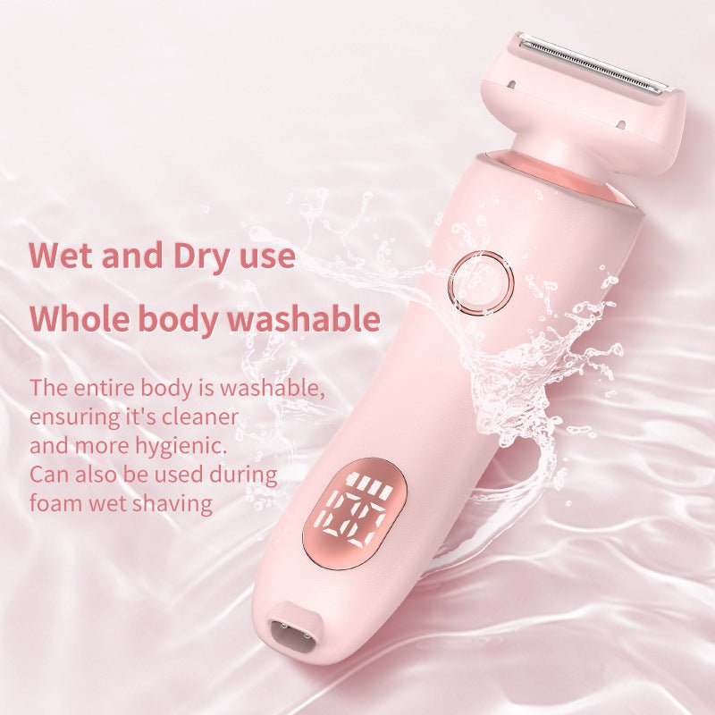 2 In 1 Hair Removal Epilator USB Rechargeable Trimmer - Urban Mart