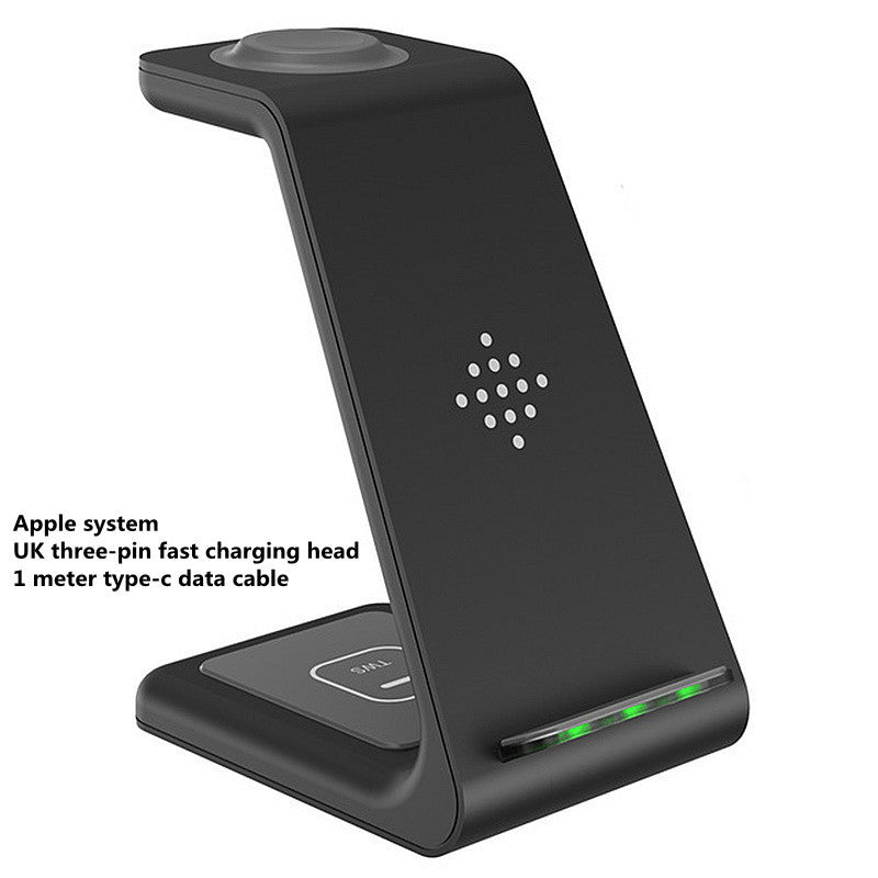 3 In 1 Fast Charging Station Wireless Charger Stand - Urban Mart