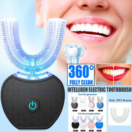 360 Degrees Intelligent Automatic Electric Toothbrush - Urban Mart