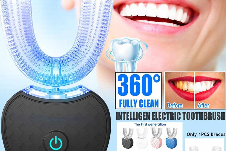 360 Degrees Intelligent Automatic Electric Toothbrush - Urban Mart