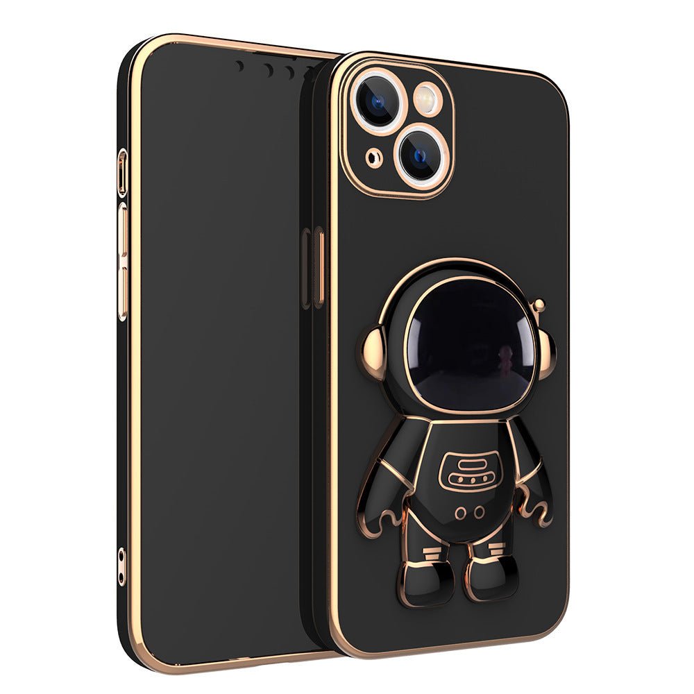 3D Astronaut Phone Case Anti - Drop Electroplating Bracket - Urban Mart