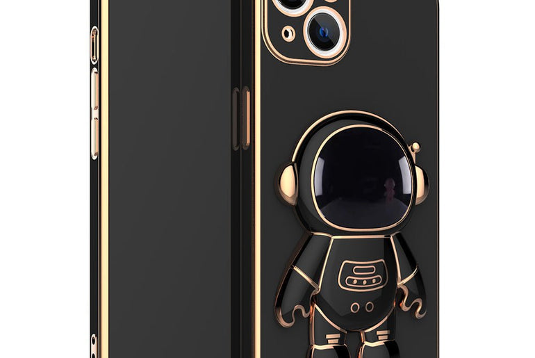 3D Astronaut Phone Case Anti - Drop Electroplating Bracket - Urban Mart