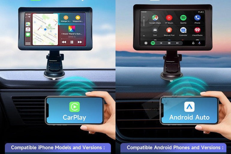 7 IPS Car Smart Screen Wireless Carplay - Urban Mart