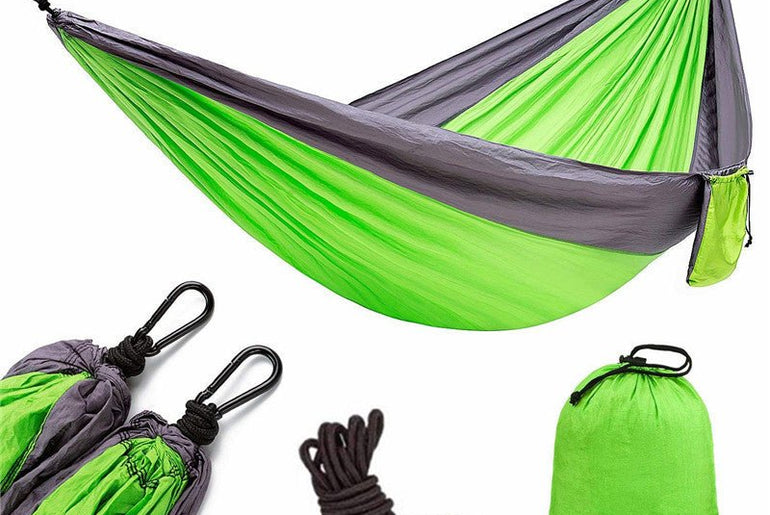 Backpacking Hammock - Portable Nylon Parachute - Urban Mart