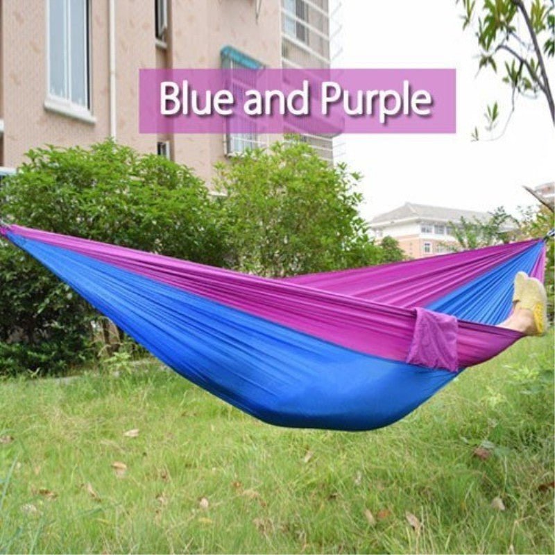 Backpacking Hammock - Portable Nylon Parachute - Urban Mart