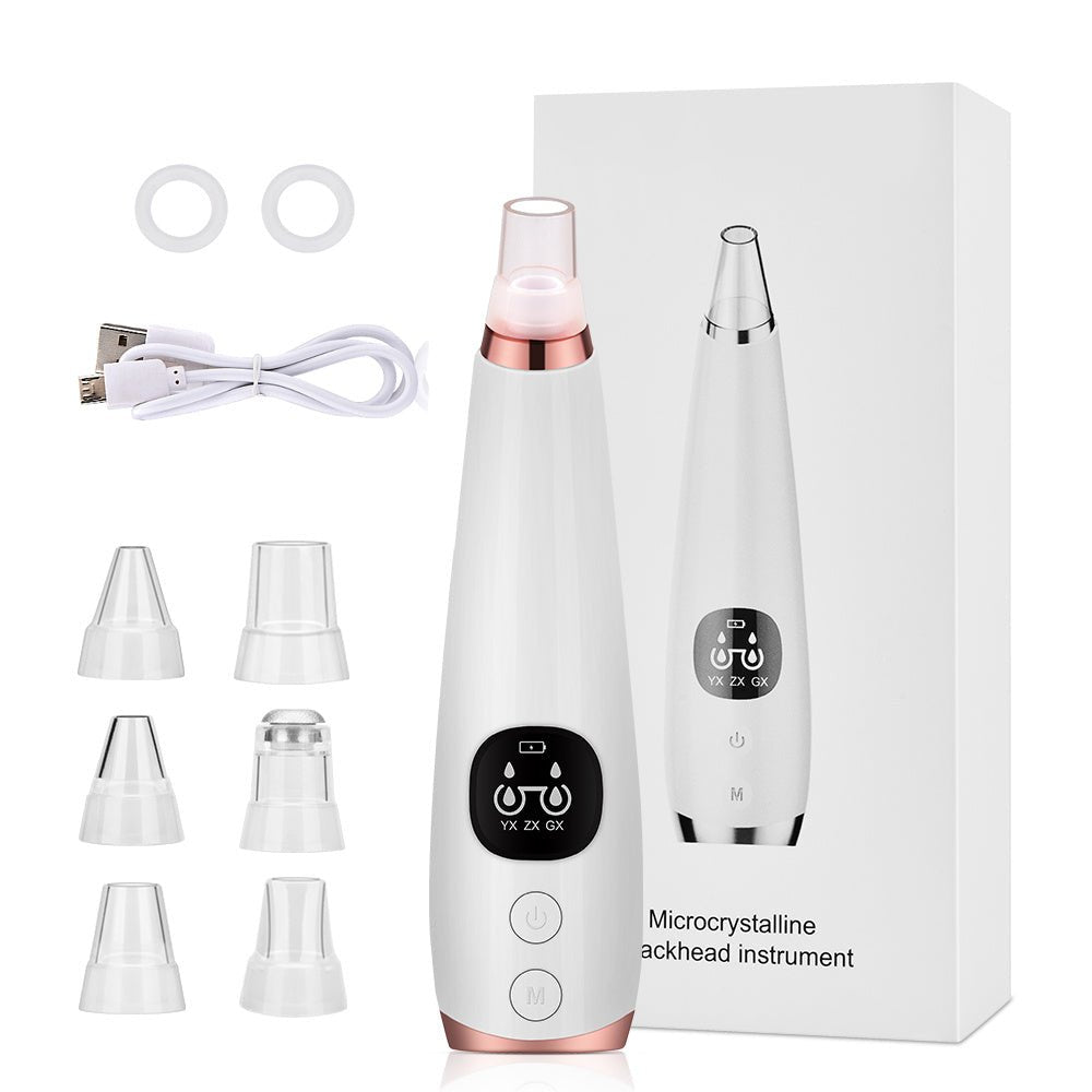 Blackhead Instrument Electric Suction Facial Washing Instrument Beauty Acne Cleaning Blackhead Suction Instrument - Urban Mart