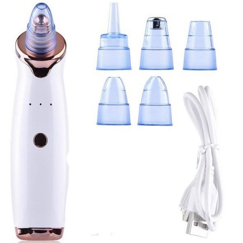 Blackhead Instrument Electric Suction Facial Washing Instrument Beauty Acne Cleaning Blackhead Suction Instrument - Urban Mart