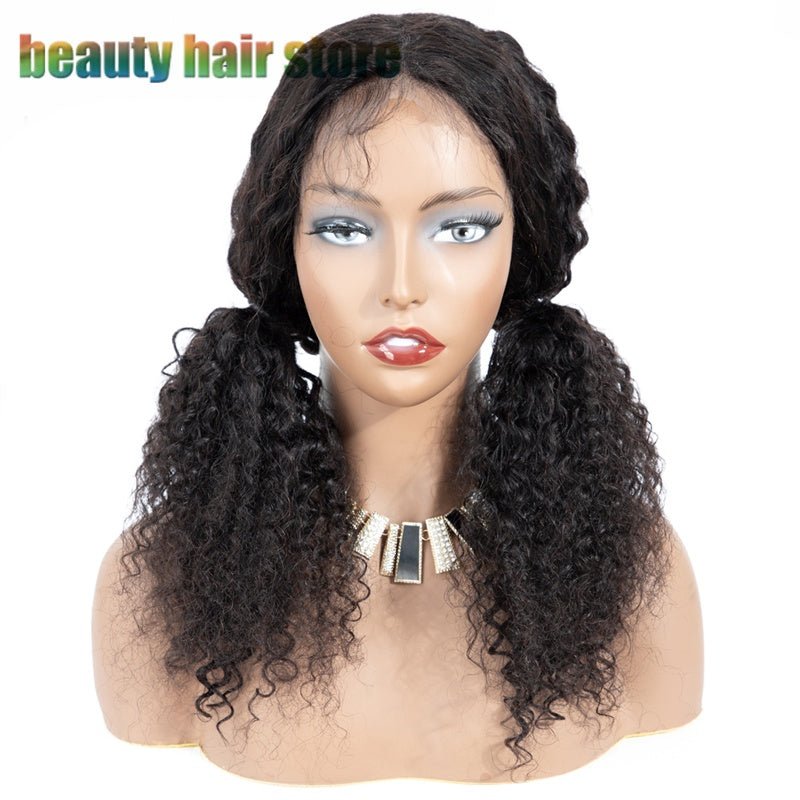 Brazilian Kinky Curly Lace Front Human Hair Wigs - Urban Mart