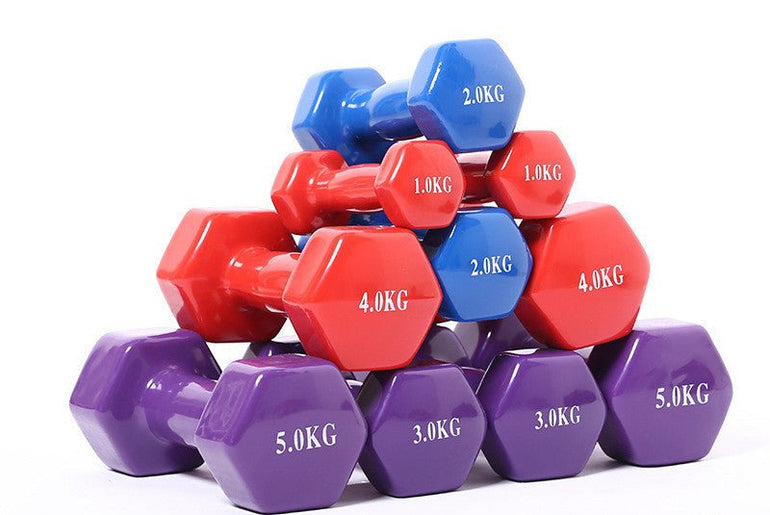 Color fitness dumbbells - Urban Mart