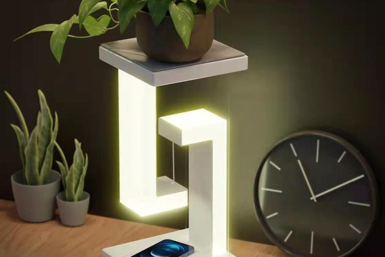 Creative Smartphone Wireless Charging Suspension Table Lamp - Urban Mart