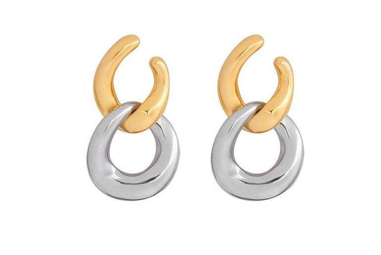 Detachable Titanium Steel Ear Studs Earrings - Urban Mart