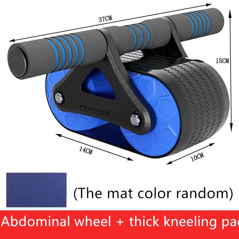 Double Wheel Abdominal Exerciser - Urban Mart