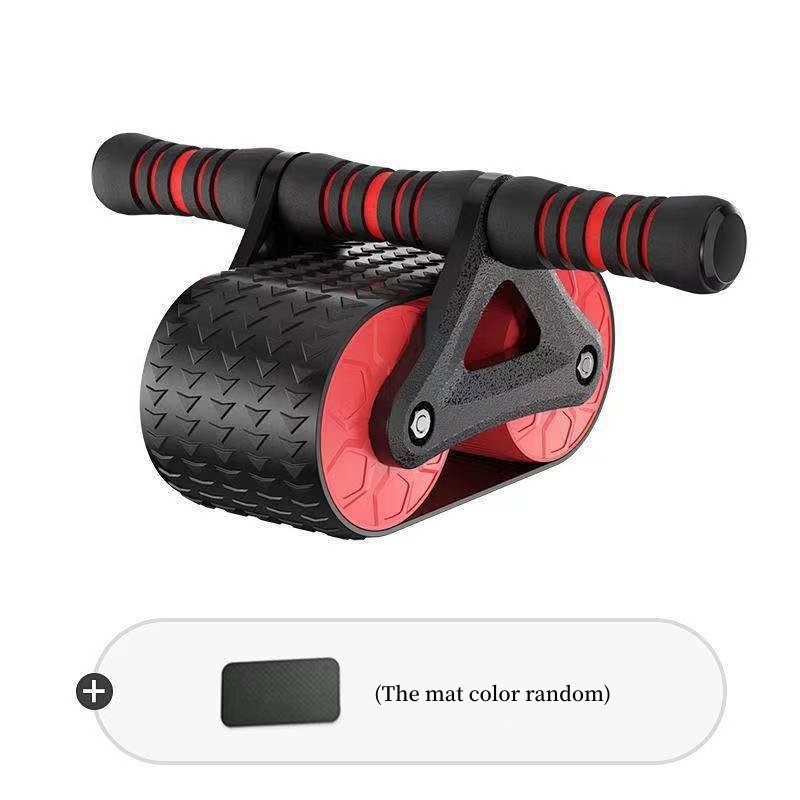 Double Wheel Abdominal Exerciser - Urban Mart