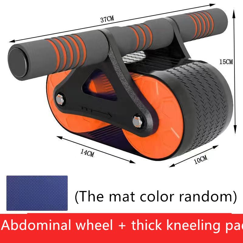 Double Wheel Abdominal Exerciser - Urban Mart