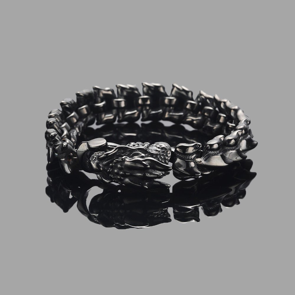 Fashion Punk Keel Titanium Steel Men's Bracelet - Urban Mart