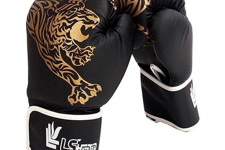 Flame Tiger Boxing Gloves Boxing Training Gloves - Urban Mart