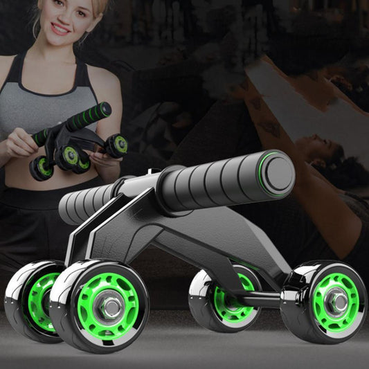 Four - wheeled Abdominal Roller - Urban Mart