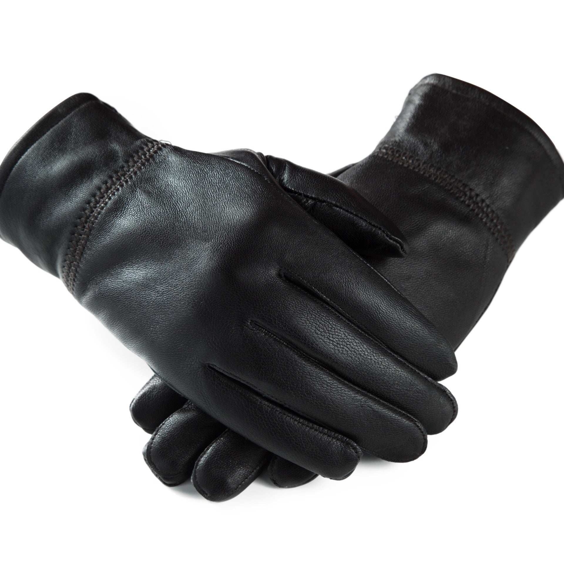 Genuine Leather Gloves Men's Winter Warm Outdoor - Urban Mart