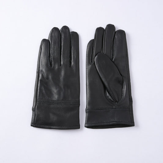 Genuine Leather Gloves Men's Winter Warm Outdoor - Urban Mart