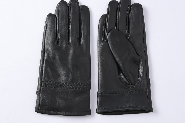 Genuine Leather Gloves Men's Winter Warm Outdoor - Urban Mart