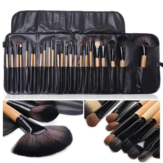 Gift Bag Of 24 Pcs Makeup Brush Sets - Urban Mart