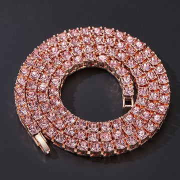 Rose Gold Pink Diamond 4mm