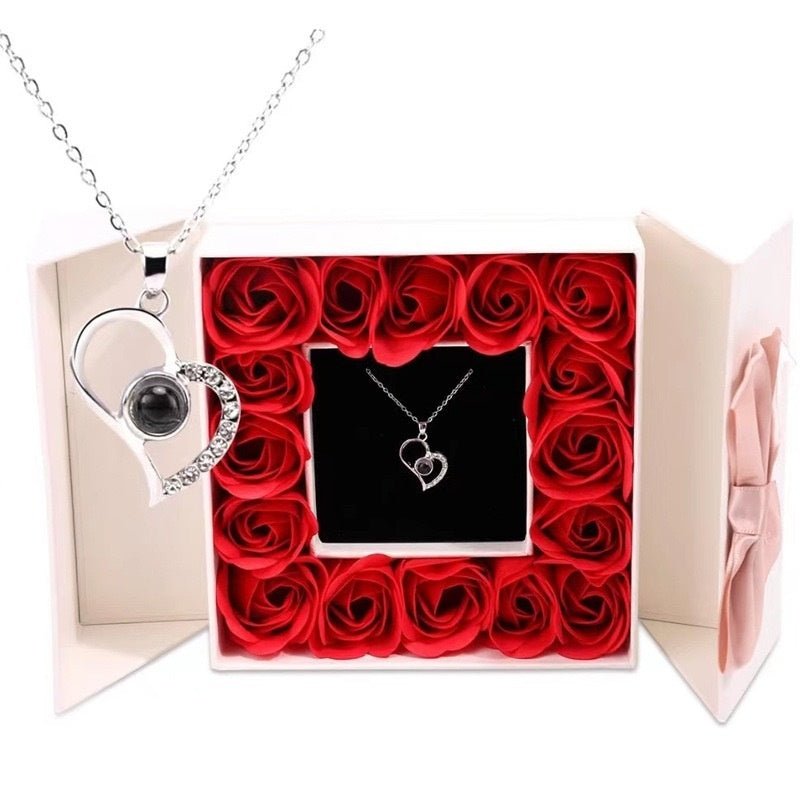 "I Love You" Projection Necklace - Urban Mart