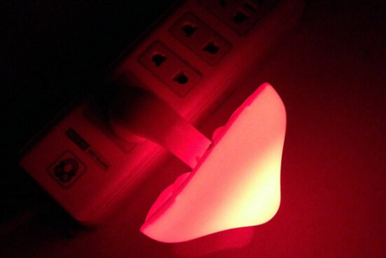 LED Night Light Mushroom Wall Socket Lamp - Urban Mart