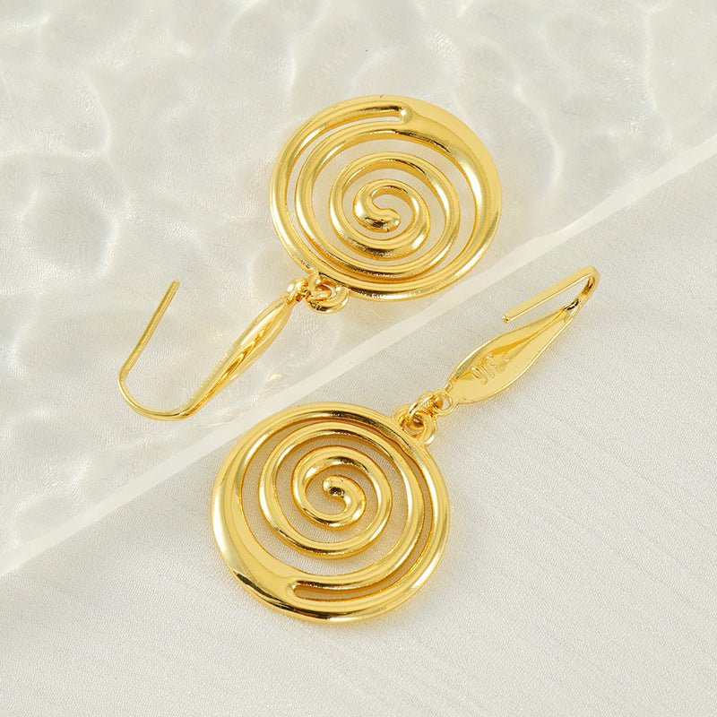 Mosquito Coil Design Sense Earrings Women - Urban Mart