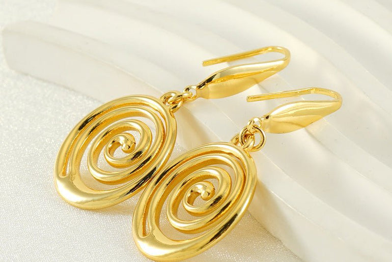 Mosquito Coil Design Sense Earrings Women - Urban Mart