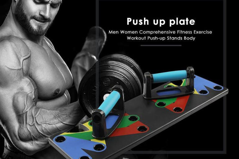 Nine - function Push - up Board Bracket for Indoor Gymmer - Urban Mart