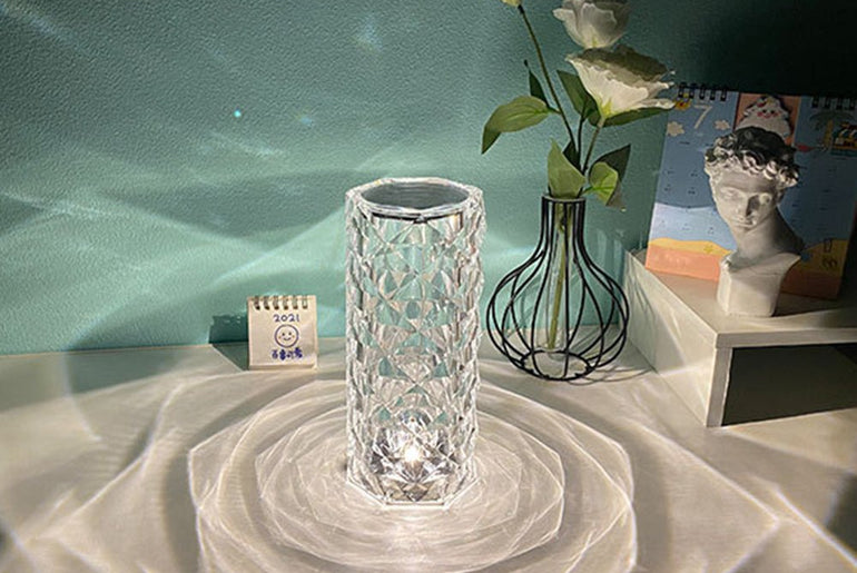 Nordic Crystal Lamp USB Table Lamps - Urban Mart