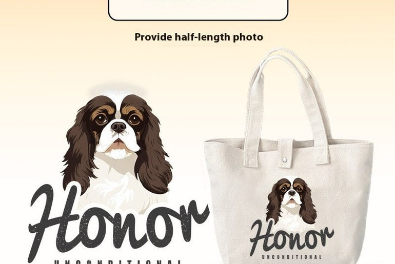 Pet Custom Canvas Bag Pure Cotton - Urban Mart