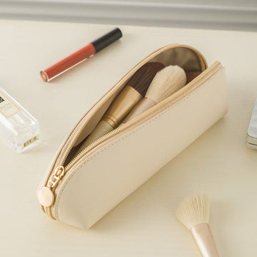 Beige Brush Bag