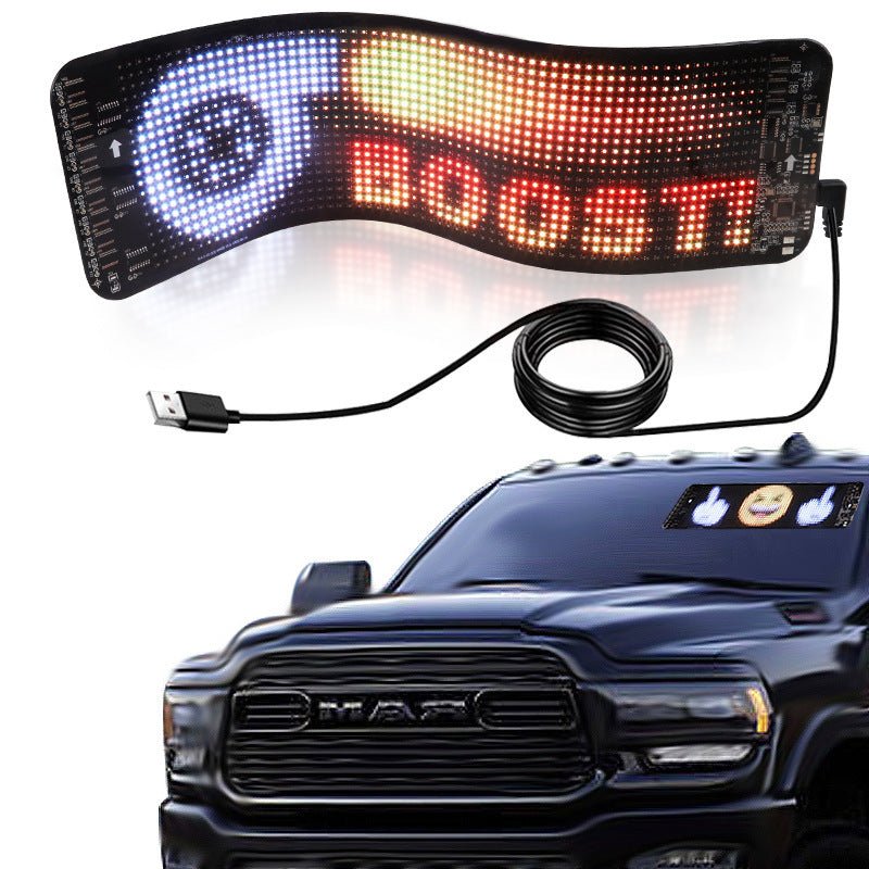 Programmable Car LED Sign - Urban Mart