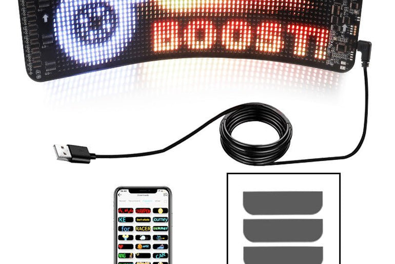 Programmable Car LED Sign - Urban Mart