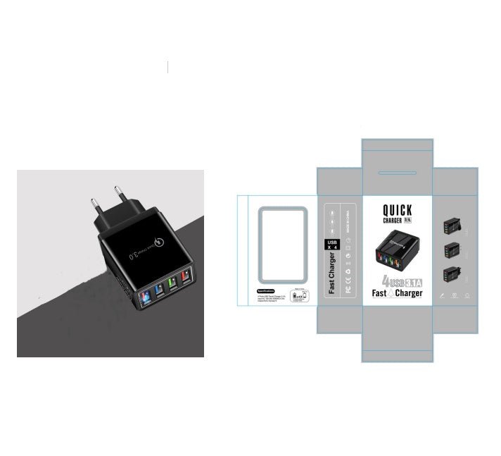 Quick Charge 3.0 4 Phone Adapter - Urban Mart