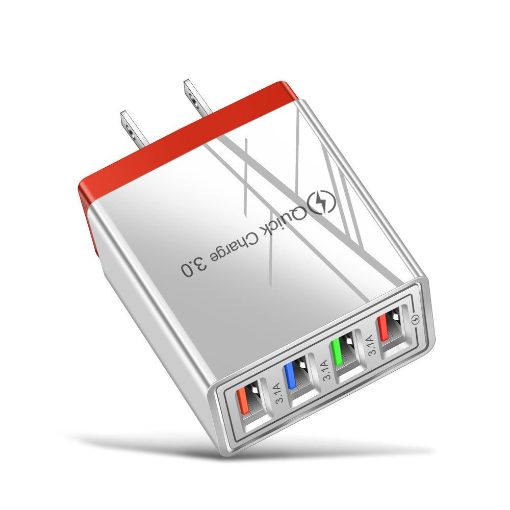 Quick Charge 3.0 4 Phone Adapter - Urban Mart