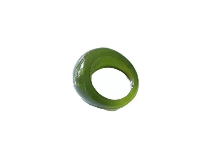 Retro Resin Ring Cold Wind - Urban Mart