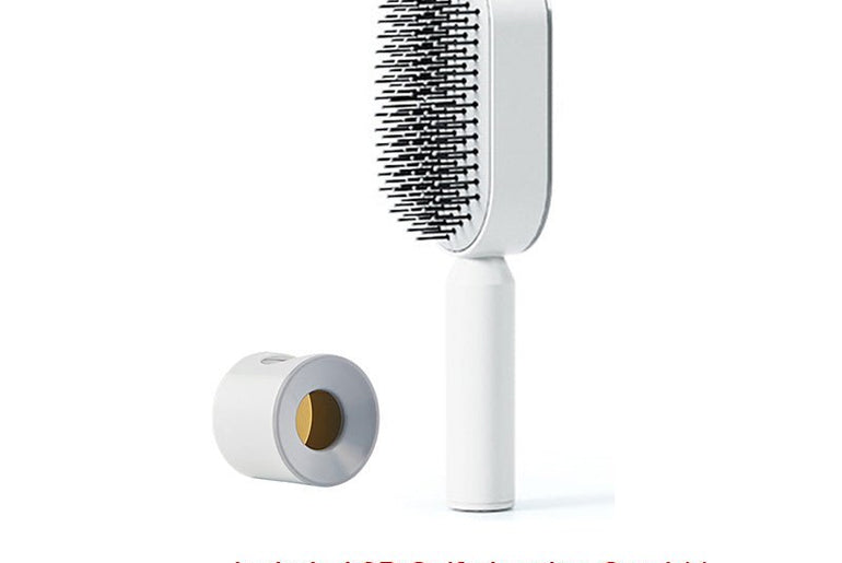 Self Cleaning Hair Brush For Women - Urban Mart