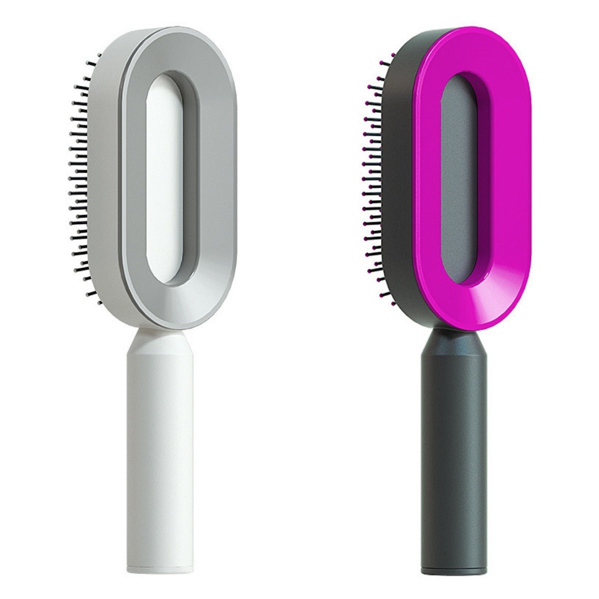 Self Cleaning Hair Brush For Women - Urban Mart