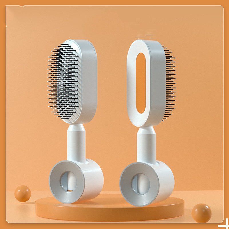 Self Cleaning Hair Brush For Women - Urban Mart