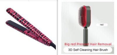 Self Cleaning Hair Brush For Women - Urban Mart