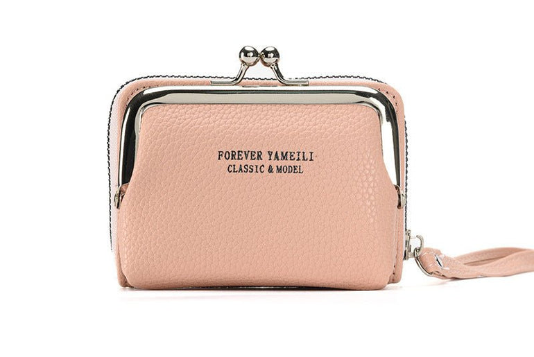 Simple Wallet Women's Short Thin Small Student Wallet - Urban Mart