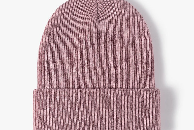 Simple Warm Thick Double Layer Men's Woolen Cap - Urban Mart