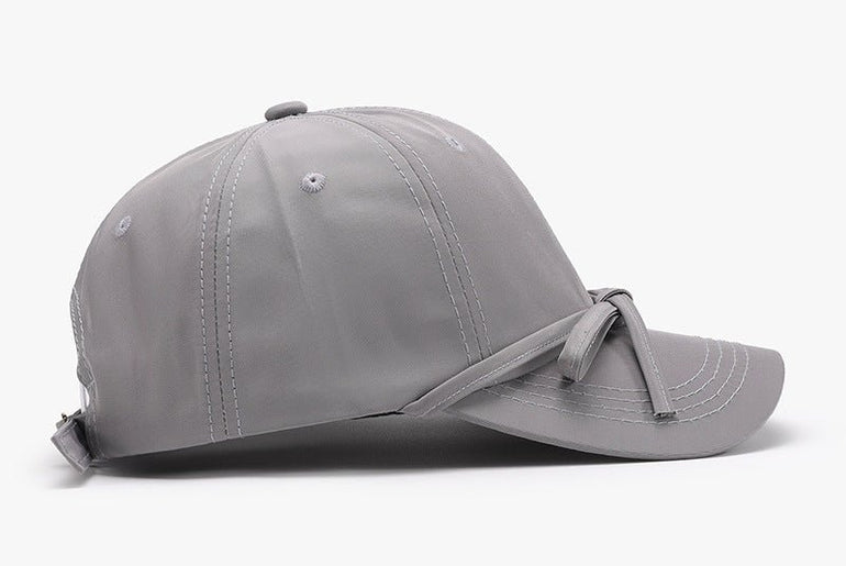 Spring And Autumn Bowknot Quick - drying Soft Top Women's Baseball Cap - Urban Mart